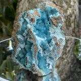 1.06kg 14x19x10cm Sky Blue Hemimorphite from Yunnan, China