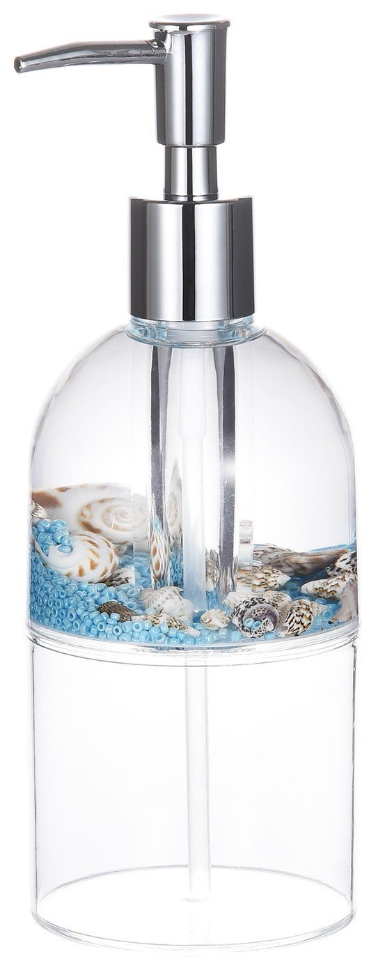 Acrylic Liquid Motion Home Decor Conch Soap Dispenser
