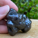 82.0g 5x5x3cm Black Botryoidal Hematite from Morocco