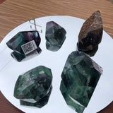 Colorful Rainbow Fluorite Natural Polished from China