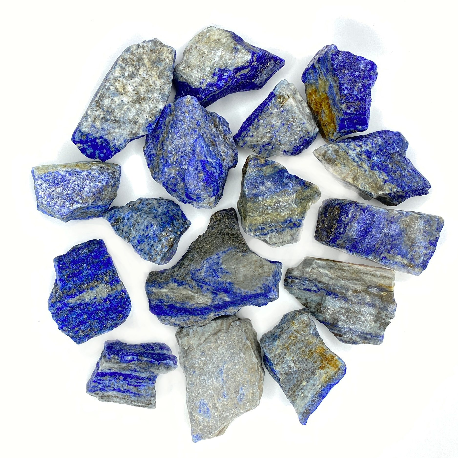 Bulk Rough Stone - Large - Blue Lapis Lazuli from Afghanistan – Locco Decor