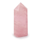 Pink Rose Quartz Crystal Wand Single Point Single Terminated