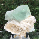 154g 8x8x4cm Green Fluorite Translucent from China