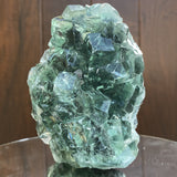 1.59kg 15x13x9cm Glass Green Clear Transparent Fluorite from China - Locco Decor
