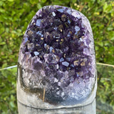 1.568kg 12x11x10cm Grade A+ Big Smooth Crystal Purple Amethyst Geode from Uruguay - Locco Decor
