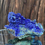 92g 7x5x4cm Blue Shiny Azurite from Laos
