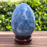 Blue Calcite egg