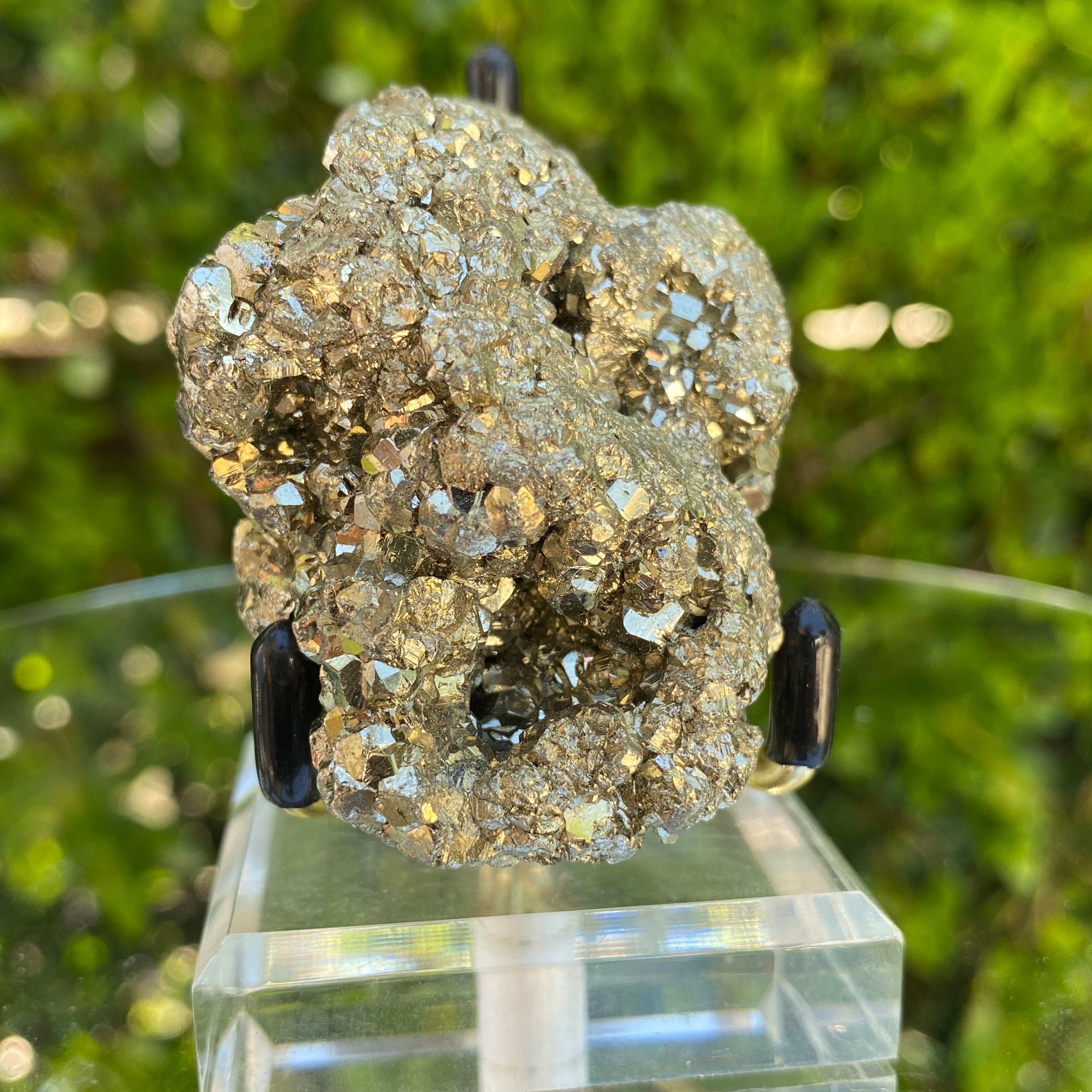 190g 6x5x5cm Fool's Gold Pyrite from Peru