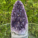 1.126kg 15x9x8cm Grade A+ Big Smooth Crystal Purple Amethyst Geode from Uruguay - Locco Decor