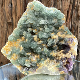 792g 12.5x12x5cm Green botryoidal Fluorite from China