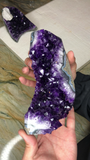 2.206kg 27x15x12cm Purple Amethyst from Uruguay
