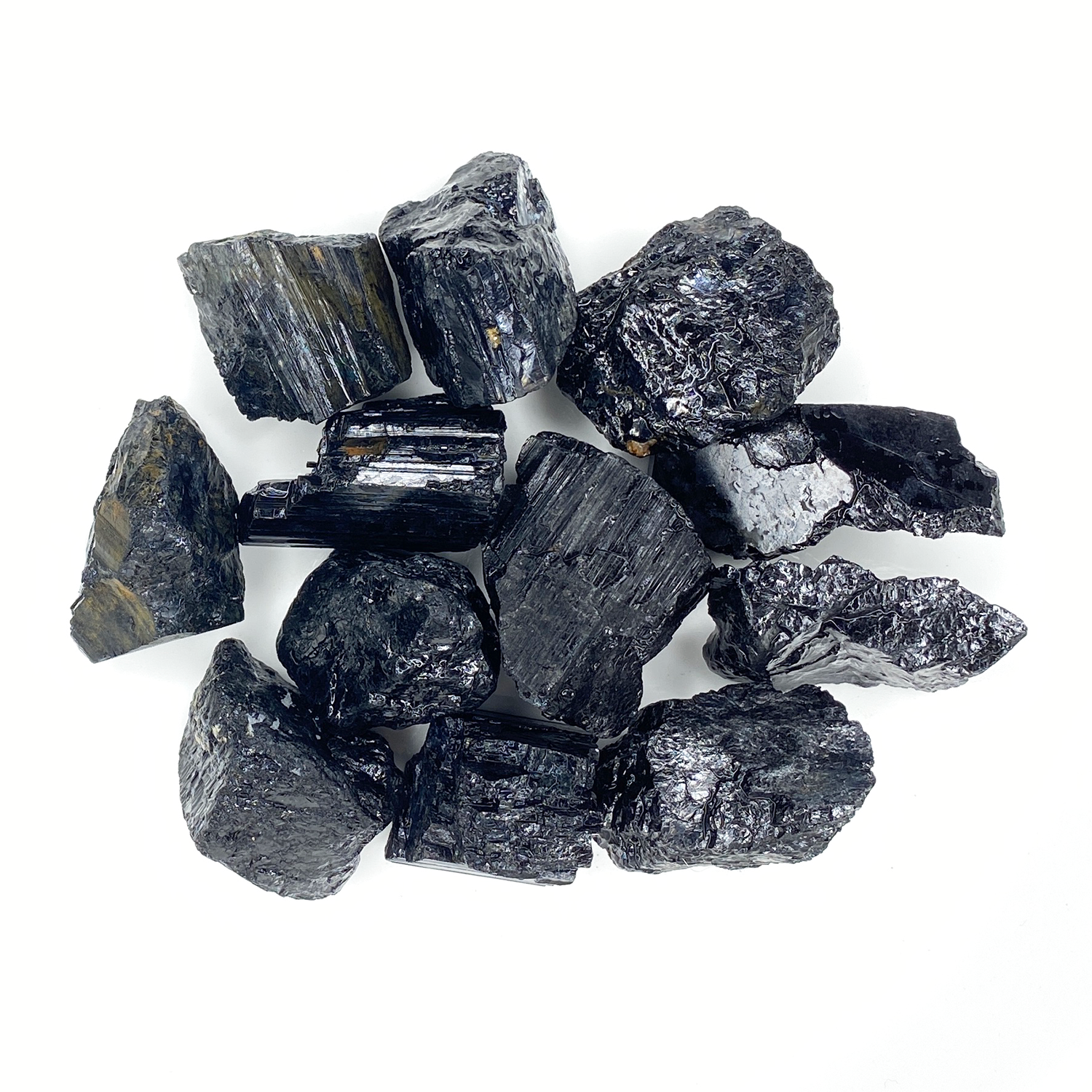 Bulk Rough Stone - Large - Black Tourmaline from Brazil