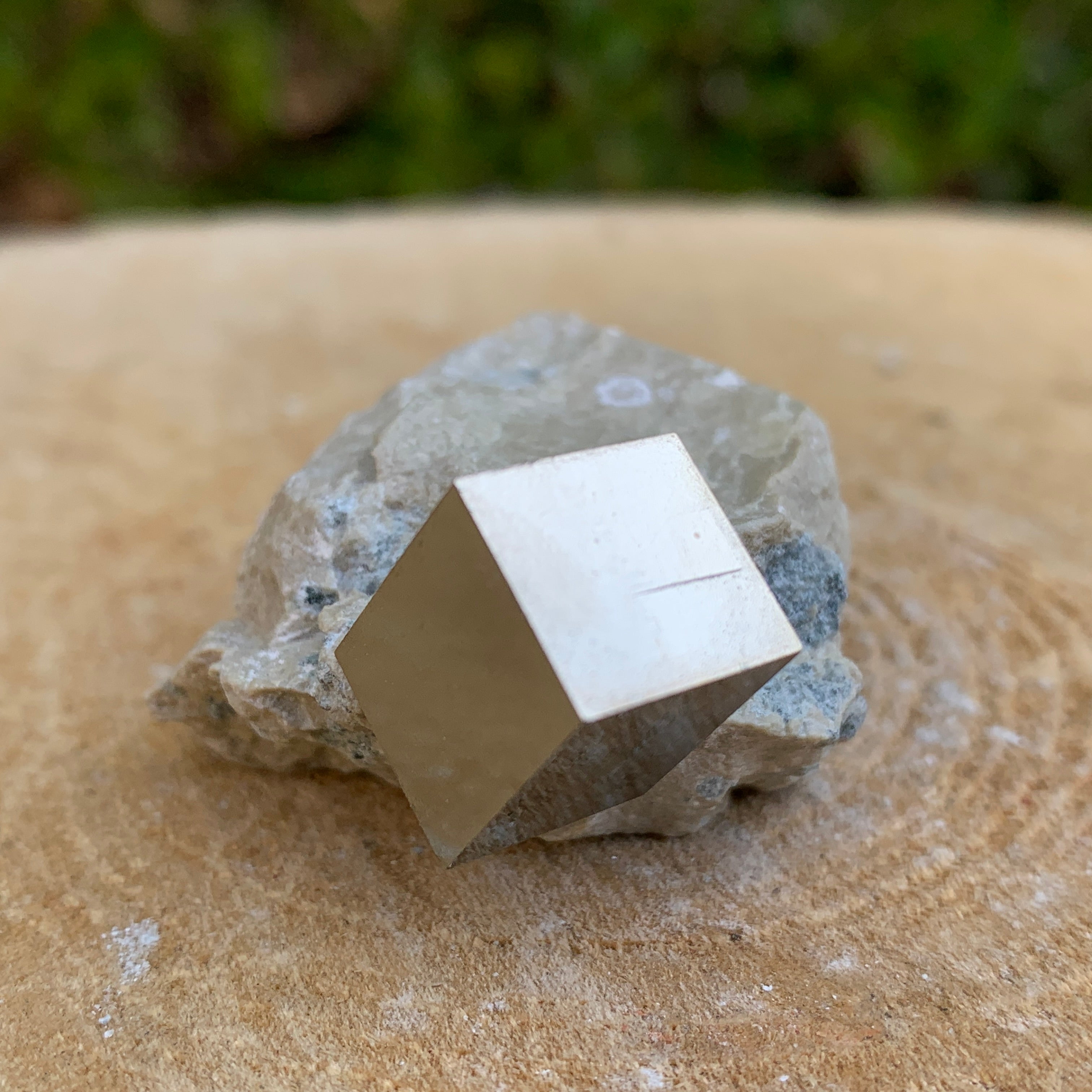 36.0g 3x3x3cm Matrix Silver Spanish Pyrite from Spain