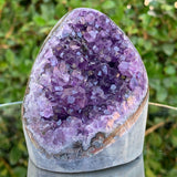 408g 7x7x8cm Purple Amethyst Geode from Uruguay