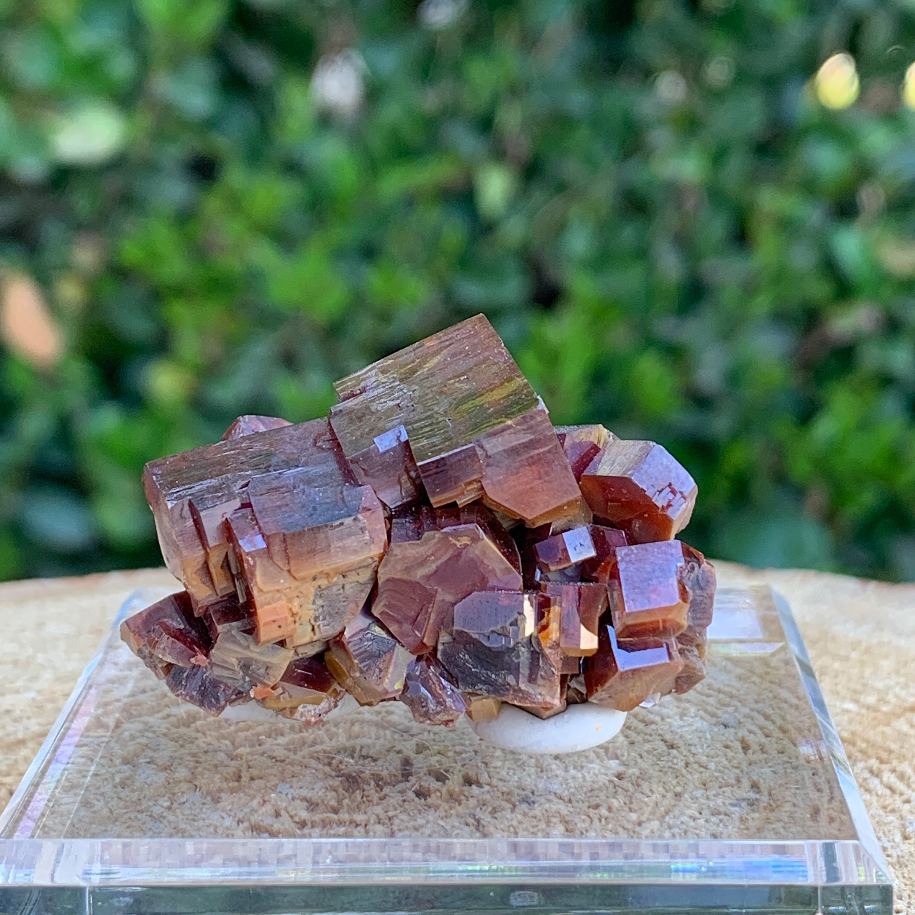 65.2g 4x2.5x2cm Red Vanadinite Nugget from Morocco