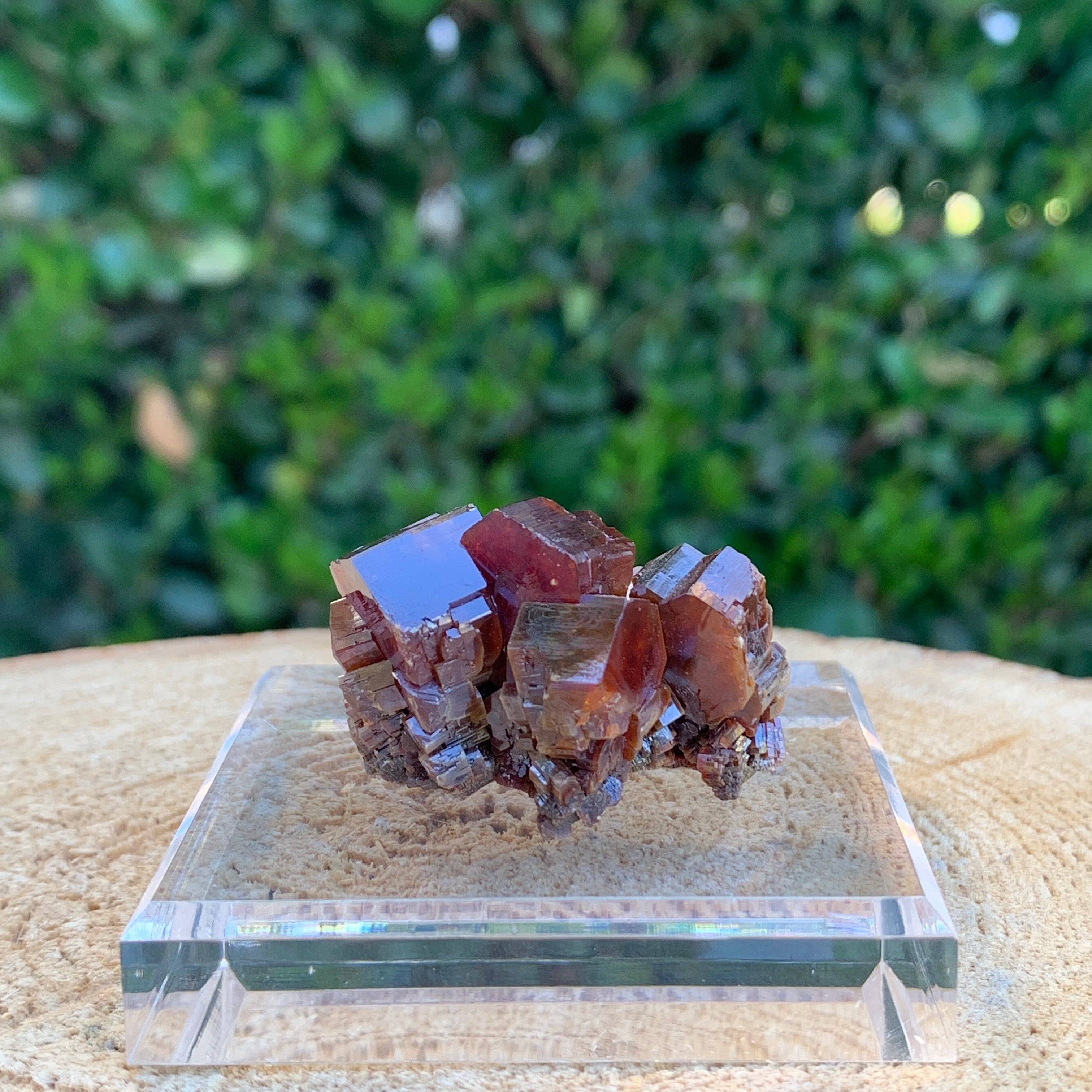 59.1g 4x3x3cm Red Vanadinite Nugget from Morocco