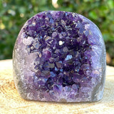 330g 6x6x5cm Purple Amethyst Geode Grade A from Uruguay