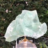 370g 10x8x6cm Green Fluorite Translucent from China