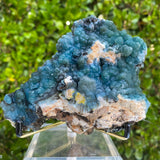 394g 11.5x9x5cm Green Plumbogummite from Daoping Mine,China