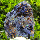 488g 11x9.5x4.3cm Shiny Blue Azurite from Sepon Mine, Laos