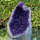 1.13kg 13x11x10cm Purple Amethyst Cluster Cut Base Grade A from Uruguay
