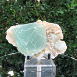 592g 13x8x8cm Green Fluorite Translucent from China