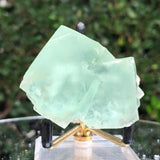 108g 6x6x4cm Green Fluorite Translucent from China