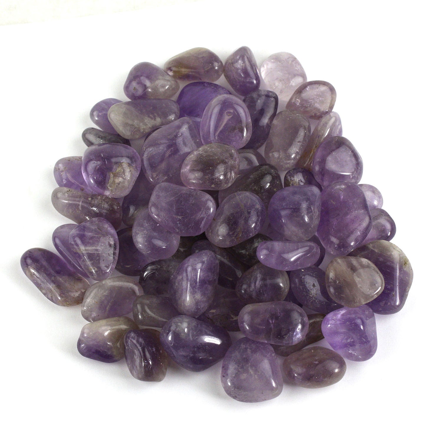 Bulk Tumbled Stone - Small - Purple Amethyst from Brazil Maraba