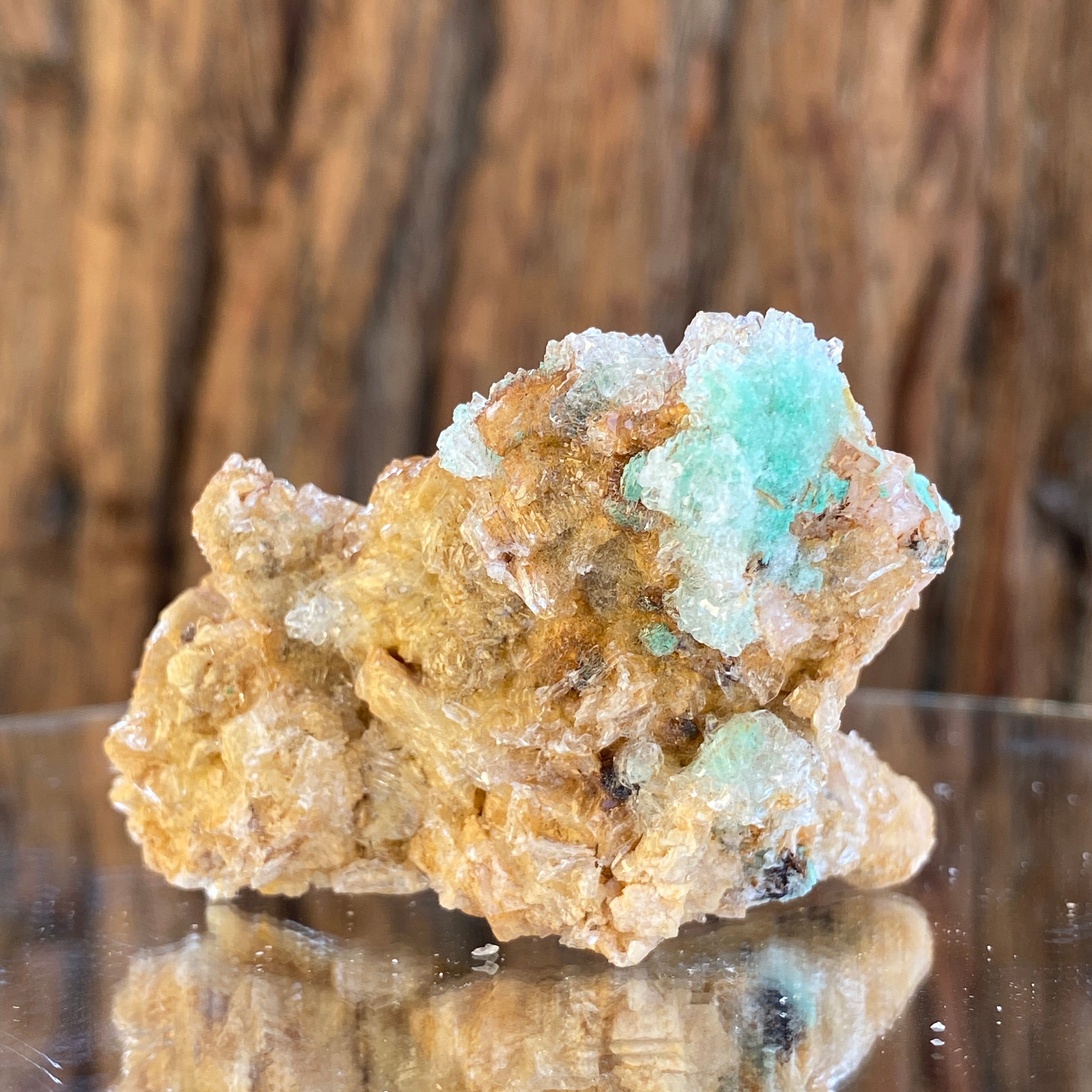 82g 6x6x4cm Blue Rosasite Dolomite from Morocco