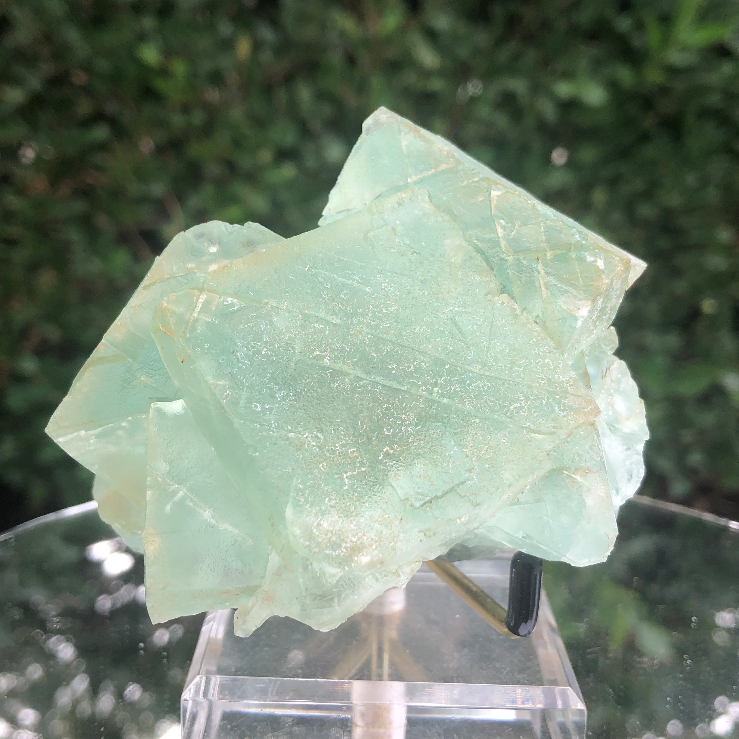 512g 10x8x8cm Green Fluorite Translucent from China