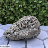 145g 4x6x7cm Fool's Gold Pyrite from Bulgaria - Locco Decor