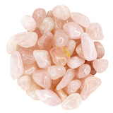 Bulk Tumbled Stone - Small - Pink Rose Quartz from Brazil