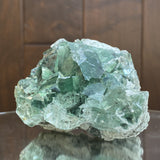 350g 10x7x7cm Glass Green Clear Transparent Fluorite from China