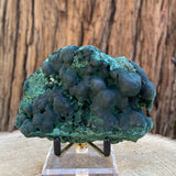 292g 10x7x5cm Green Shiny Malachite from Laos