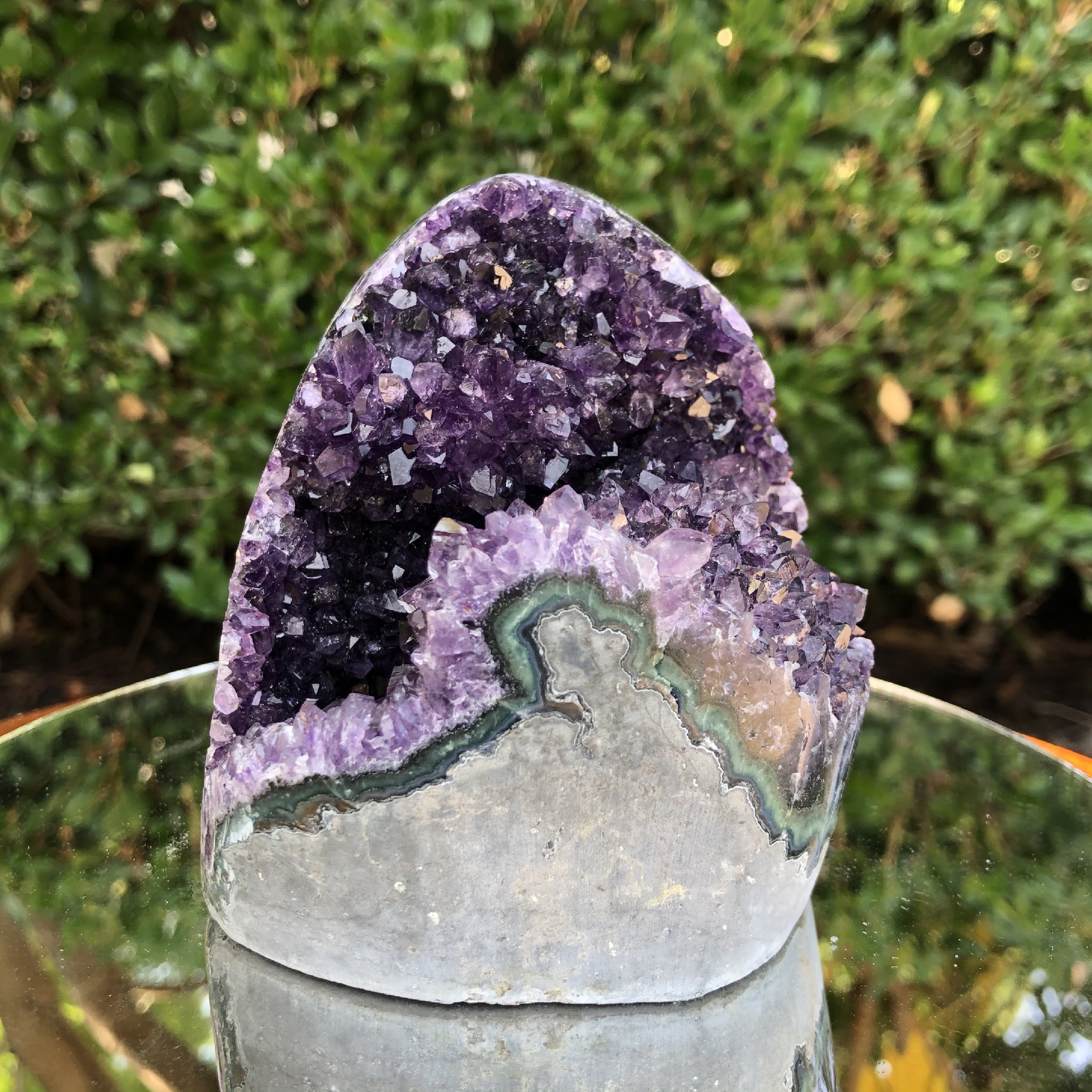 1.08kg 11x10x9cm Purple Amethyst Geode from Uruguay