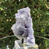 146g 10x5x3cm Lavander Purple Fluorite  from China