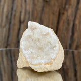 52g 6x4x3cm Clear Calcite Geode from Morocco - Locco Decor