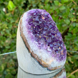 392g 7x7x8cm Purple Amethyst Geode from Uruguay