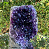 1.1kg 12x9x8cm Purple Amethyst Cluster Cut Base Grade A from Uruguay