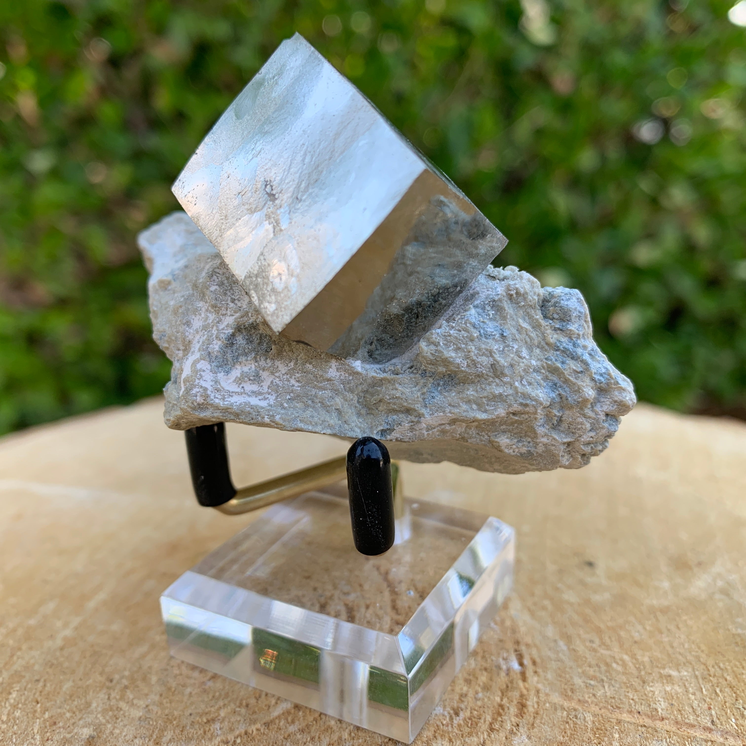 94.0g 7x5x3cm Matrix Silver Spanish Pyrite from Spain