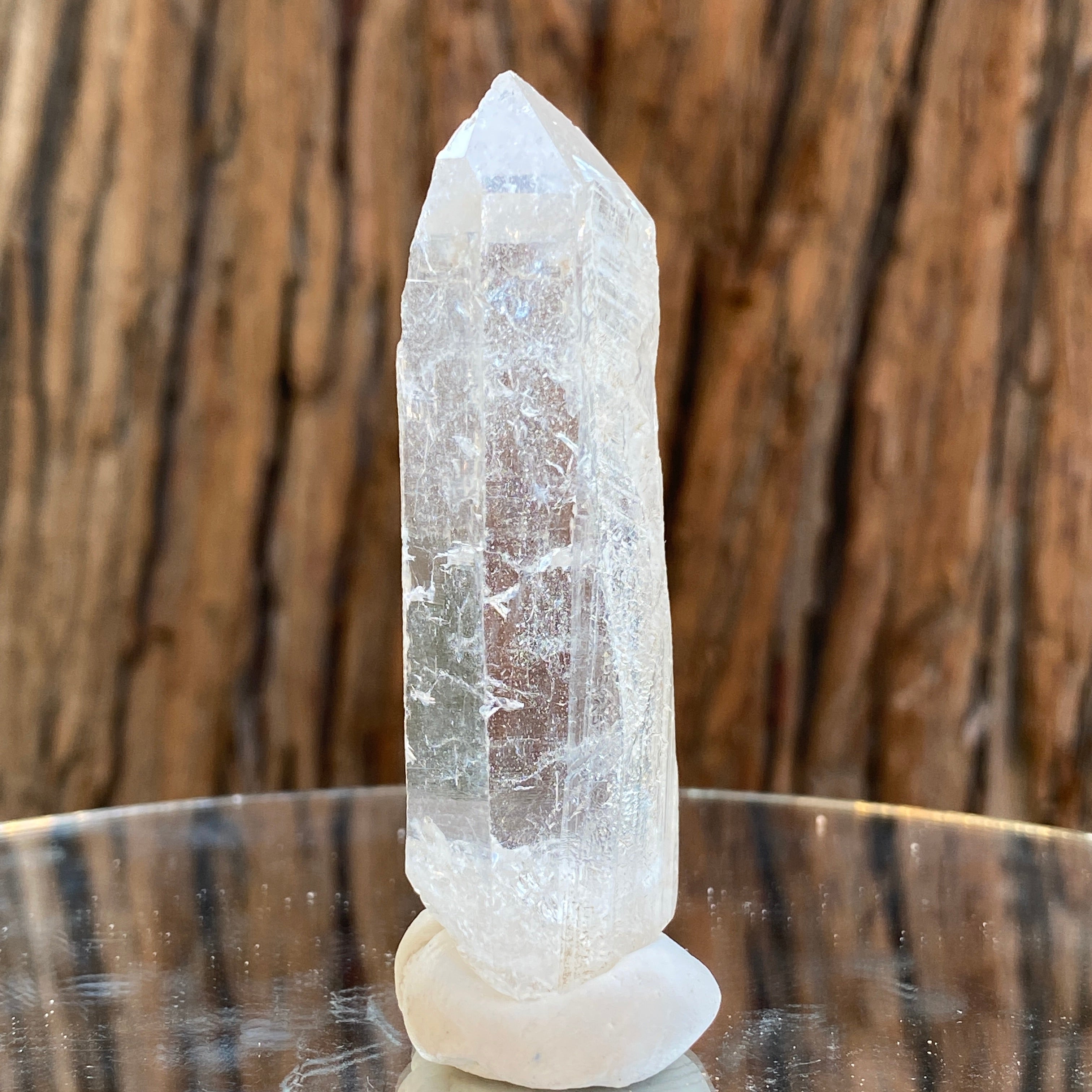 60g 8x3x2cm Himalayan Clear Quartz Crystal from Pakistan