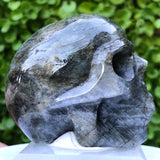 Rainbow Labradorite Skull