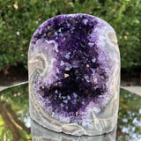 1.02kg 11x9x8cm Purple Amethyst Geode from Uruguay