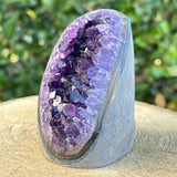 286g 7x5x5cm Purple Amethyst Geode Grade A from Uruguay