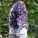 692g 8x8x11cm Purple Amethyst Geode from Uruguay
