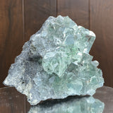 1kg 15x11x8cm Glass Green Clear Transparent Fluorite from China - Locco Decor