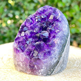 312g 6x5x5cm Purple Amethyst Geode Grade A from Uruguay