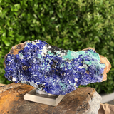 151g 14x7x3cm Ocean Blue Azurite from Morocco