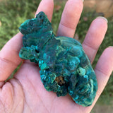 200g 11x5x4cm Green Malachite  from Laos