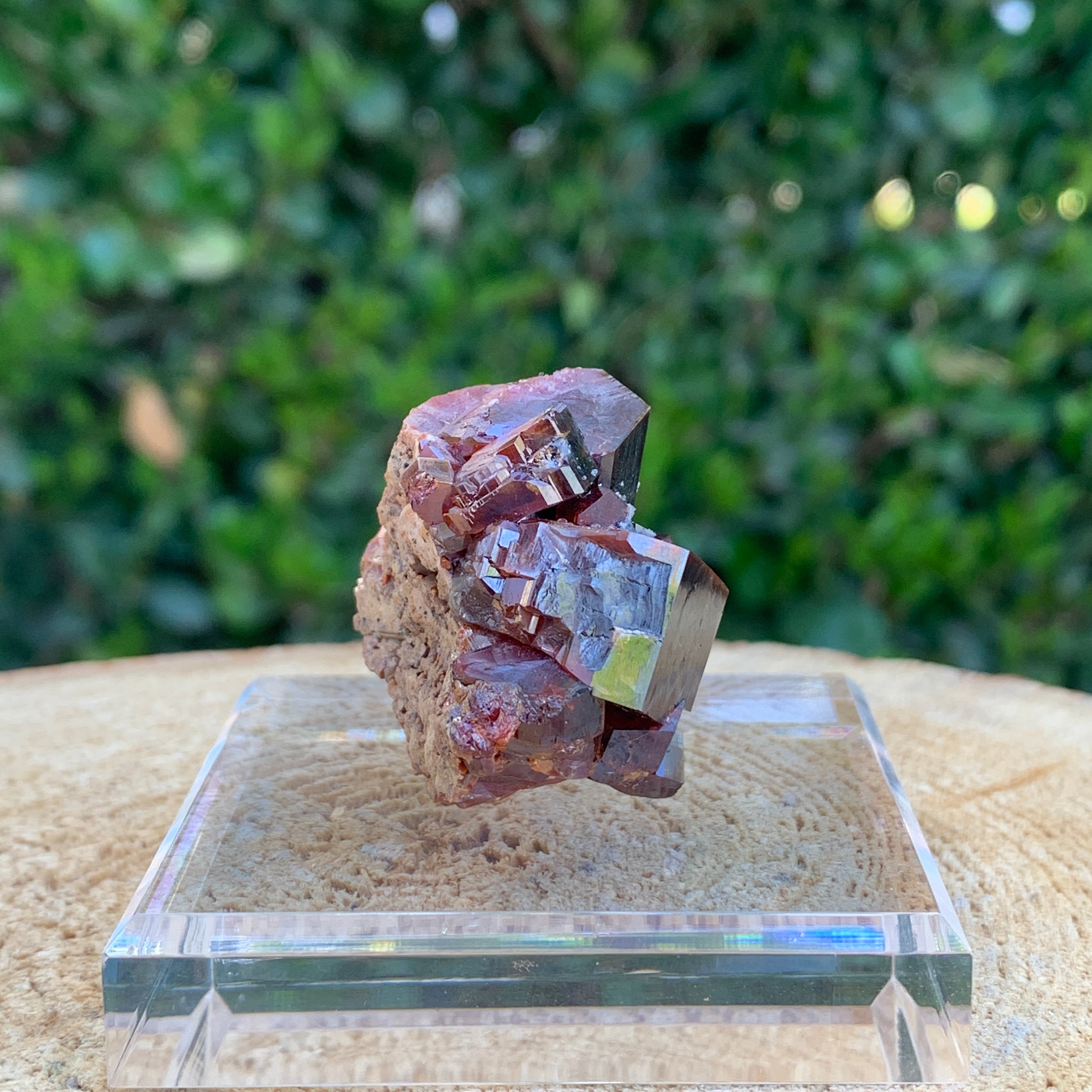 79.5g 4x4x3cm Red Vanadinite Nugget from Morocco
